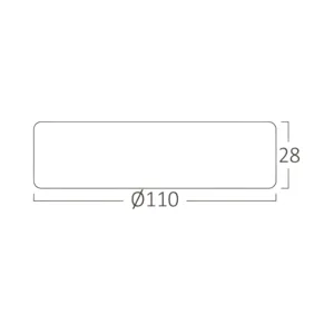 LED PANEL NADGRADNI OKRUGLI 6W BELI 4000K