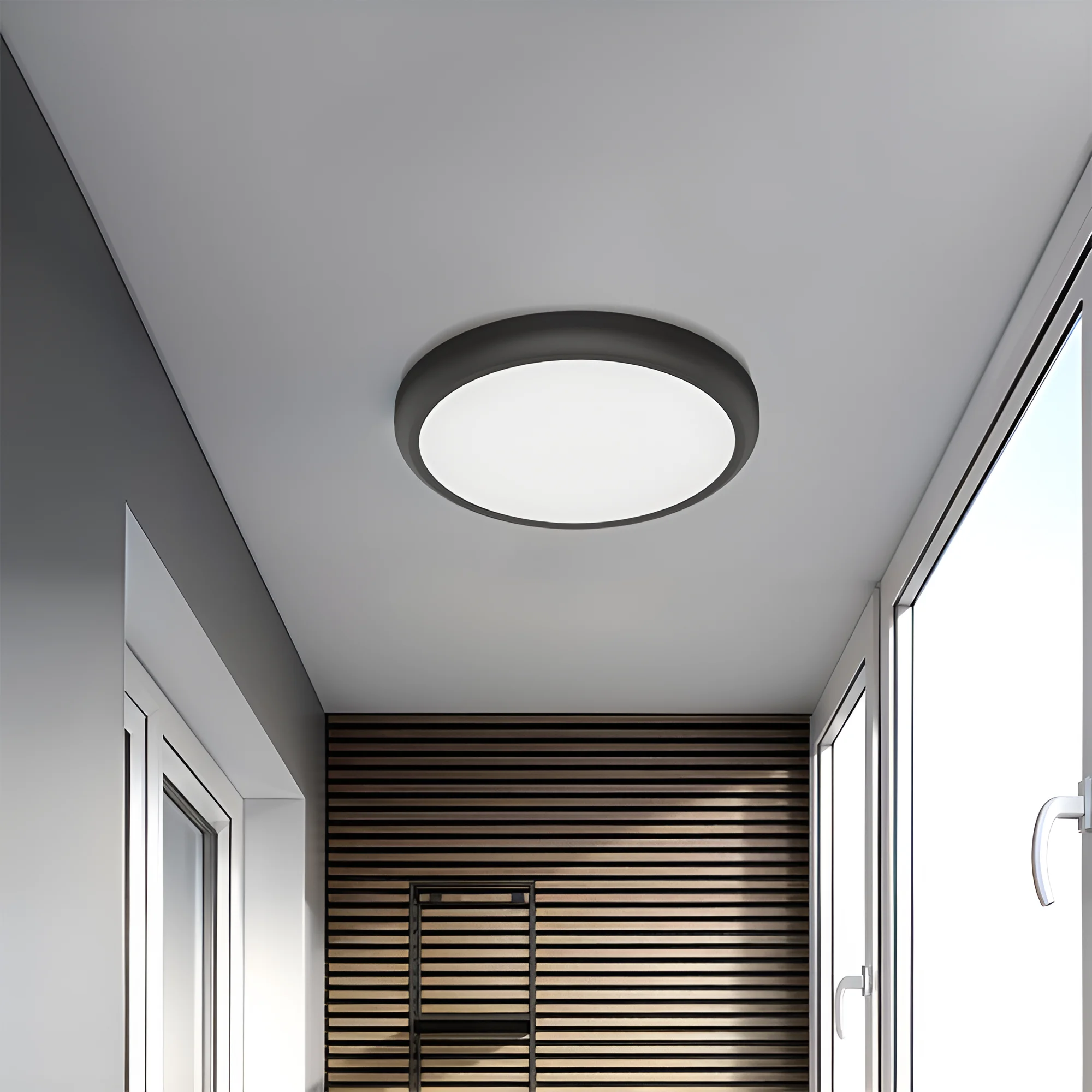 LED PANEL NADGRADNI OKRUGLI 20W CRNI CCT LED PANEL NADGRADNI OKRUGLI 20W CRNI CCT