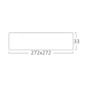 LED PANEL NADGRADNI KVADRATNI 24W BELI 4000K