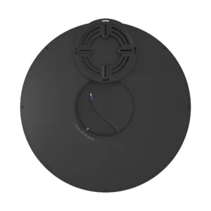 LED PLAFONJERA OKRUGLI 36W CRNI CCT
