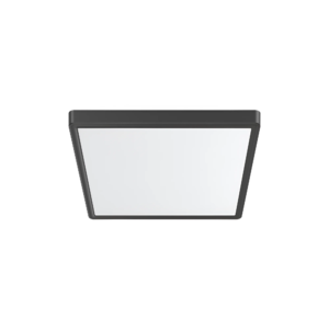LED PLAFONJERA KVADRATNI 20W CRNI CCT