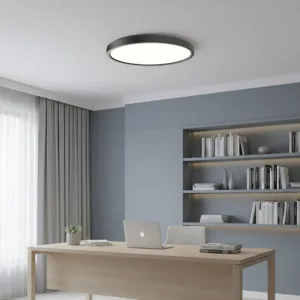LED PLAFONJERA OKRUGLI 20W CRNI