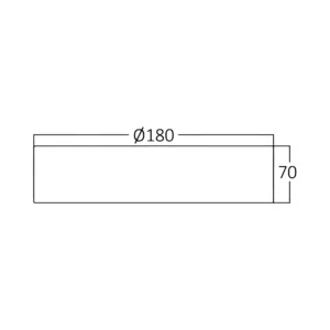 LED DOWNLIGHT NADGRADNI 18W BELI 4000K