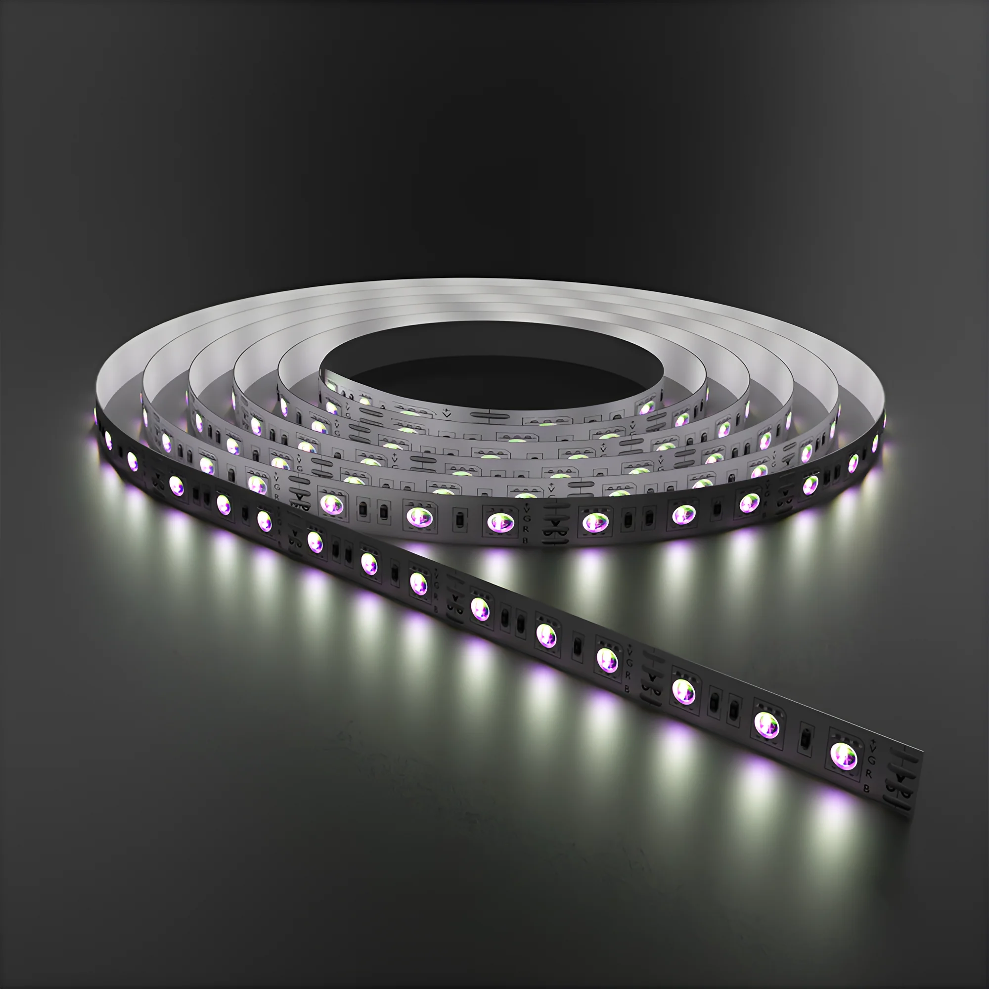 LED TRAKA 12W 60LED 5050 RGB 24V IP20 5m LED TRAKA 12W 60LED 5050 RGB 24V IP20 5m
