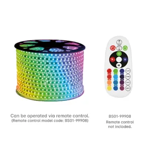 LED TRAKA 220V 13W 120LED 5050 RGB 220V IP54