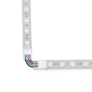 KONEKTOR LED TRAKE UGAONI RGB 8-12MM