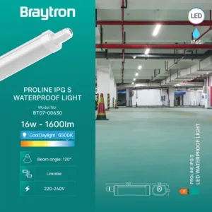 LED VODOOTPORNA SVETILJKA S 16W 6500K IP65