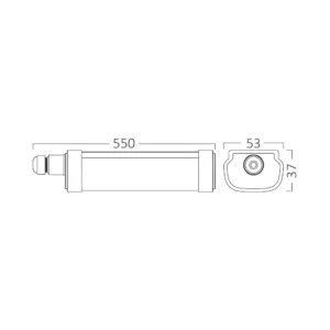 LED VODOOTPORNA SVETILJKA S 16W 6500K IP65