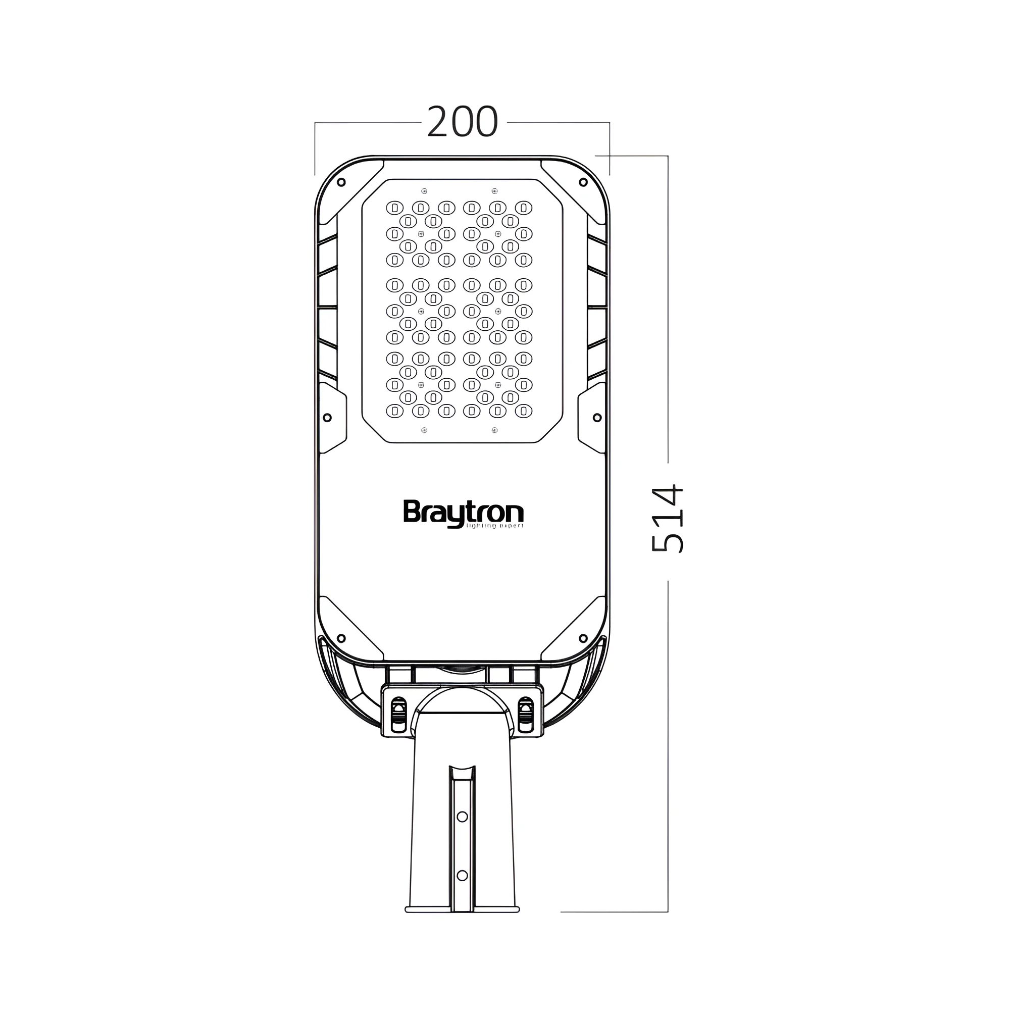 LED ULICNA SVETILJKA 83W SIVA 4000K IP66 LED ULICNA SVETILJKA 83W SIVA 4000K IP66