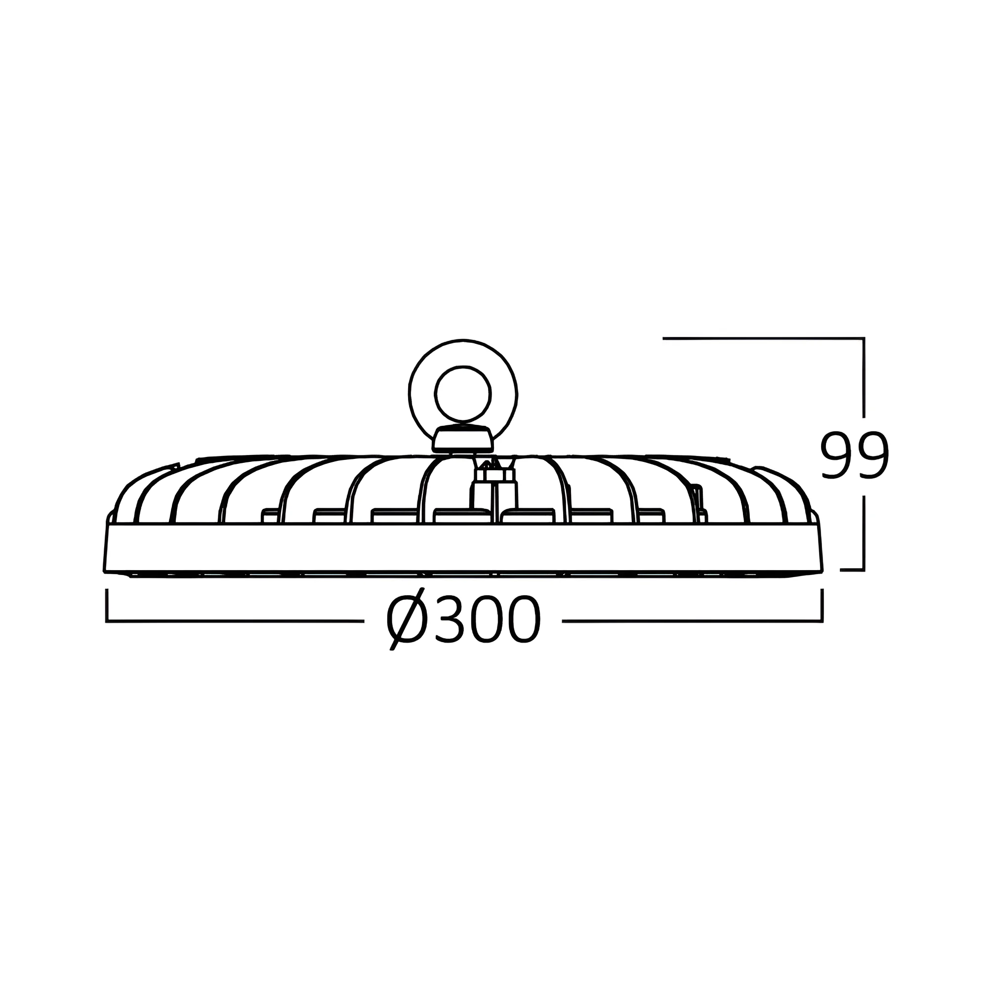 LED INDUSTRIJSKO ZVONO 200W SIVI 4000K IP65 LED INDUSTRIJSKO ZVONO 200W SIVI 4000K IP65