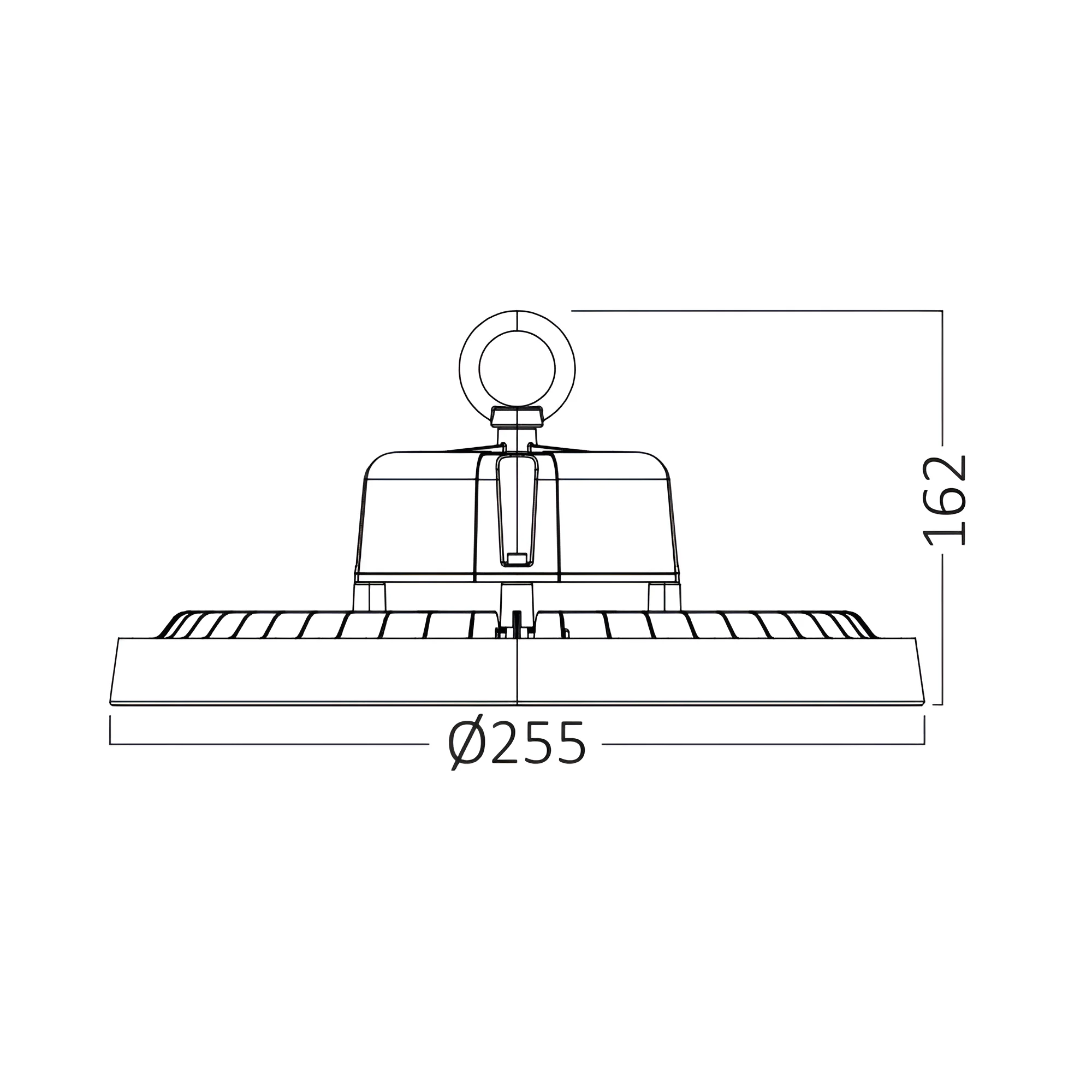 LED INDUSTRIJSKO ZVONO 100W CRNI CCT IP65 LED INDUSTRIJSKO ZVONO 100W CRNI CCT IP65