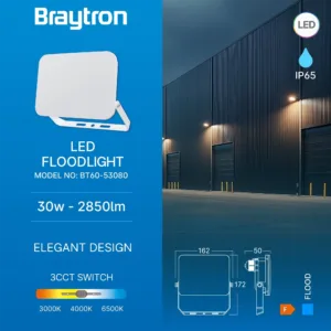 LED REFLEKTOR 30W BELI CCT IP65
