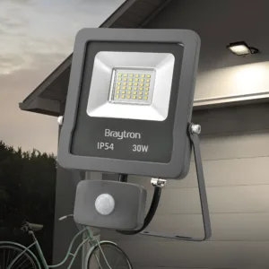 LED REFLEKTOR 30W SIVI 3000K IP65 SA SENZOROM