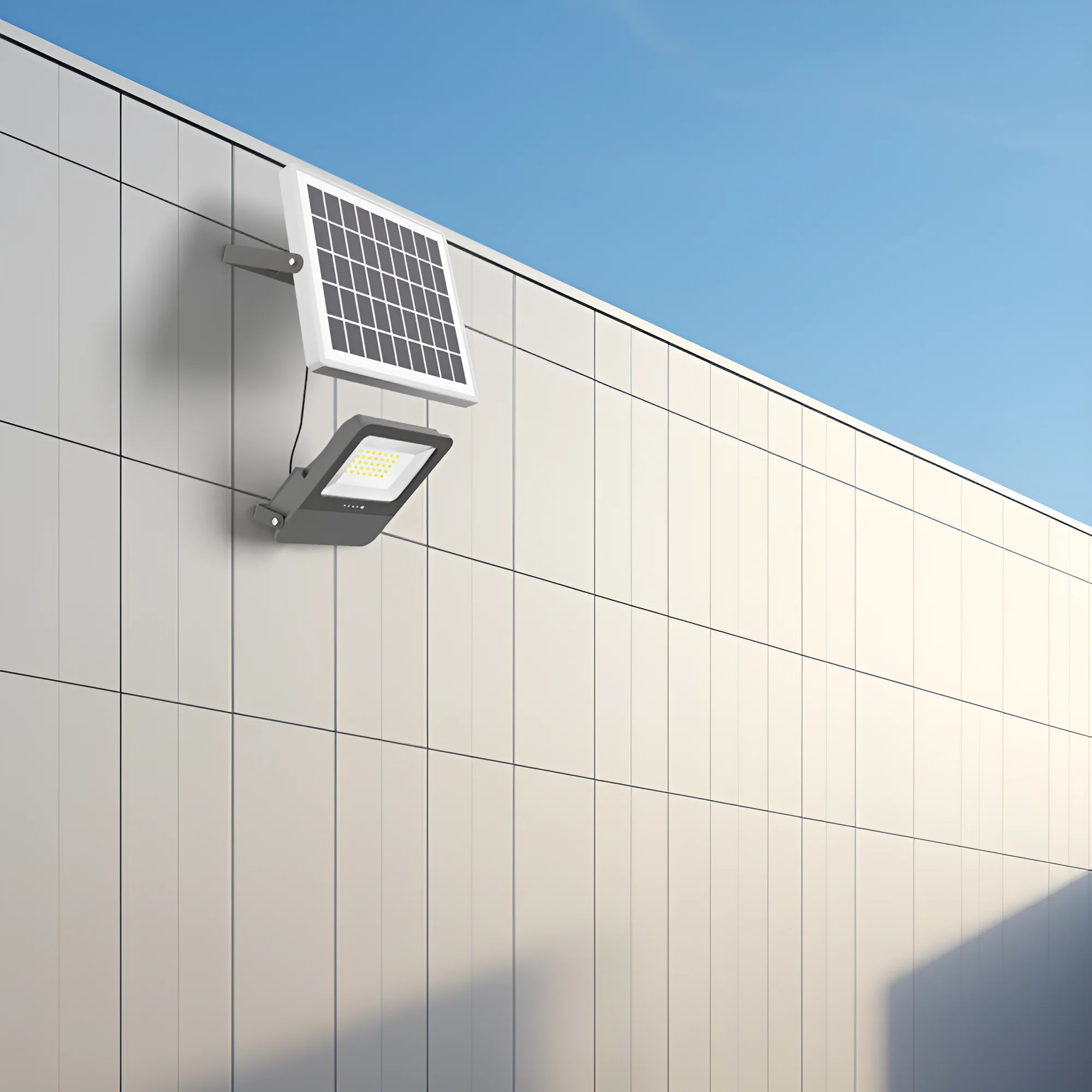 SOLARNI LED REFLEKTOR 15W CCT DALJINSKI IP65 SOLARNI LED REFLEKTOR 15W CCT DALJINSKI IP65