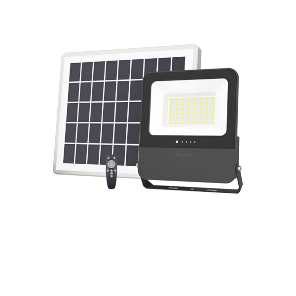 SOLARNI LED REFLEKTOR 75W CCT DALJINSKI IP65