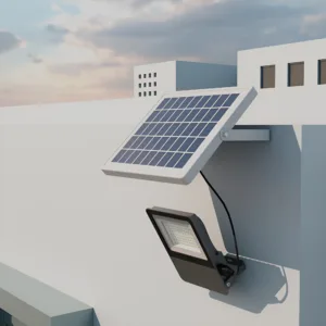 SOLARNI LED REFLEKTOR 75W CCT DALJINSKI IP65