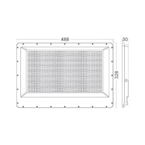 LED REFLEKTOR 400W SIVI CCT IP65