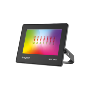 LED REFLEKTOR 30W CRNI RGB IP65