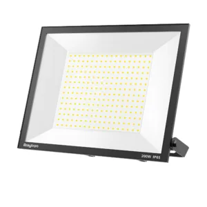 LED REFLEKTOR 200W CRNI 6500K IP65