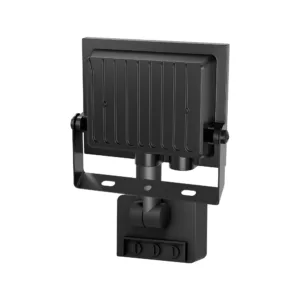 LED REFLEKTOR 20W CRNI 6500K IP54 SA SENZOROM