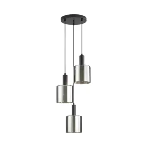 VISILICA 3-GLAVA E27 SMOKE