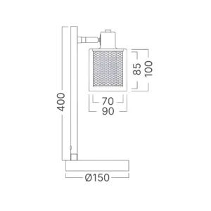 STONA LAMPA E14 BAKARNA