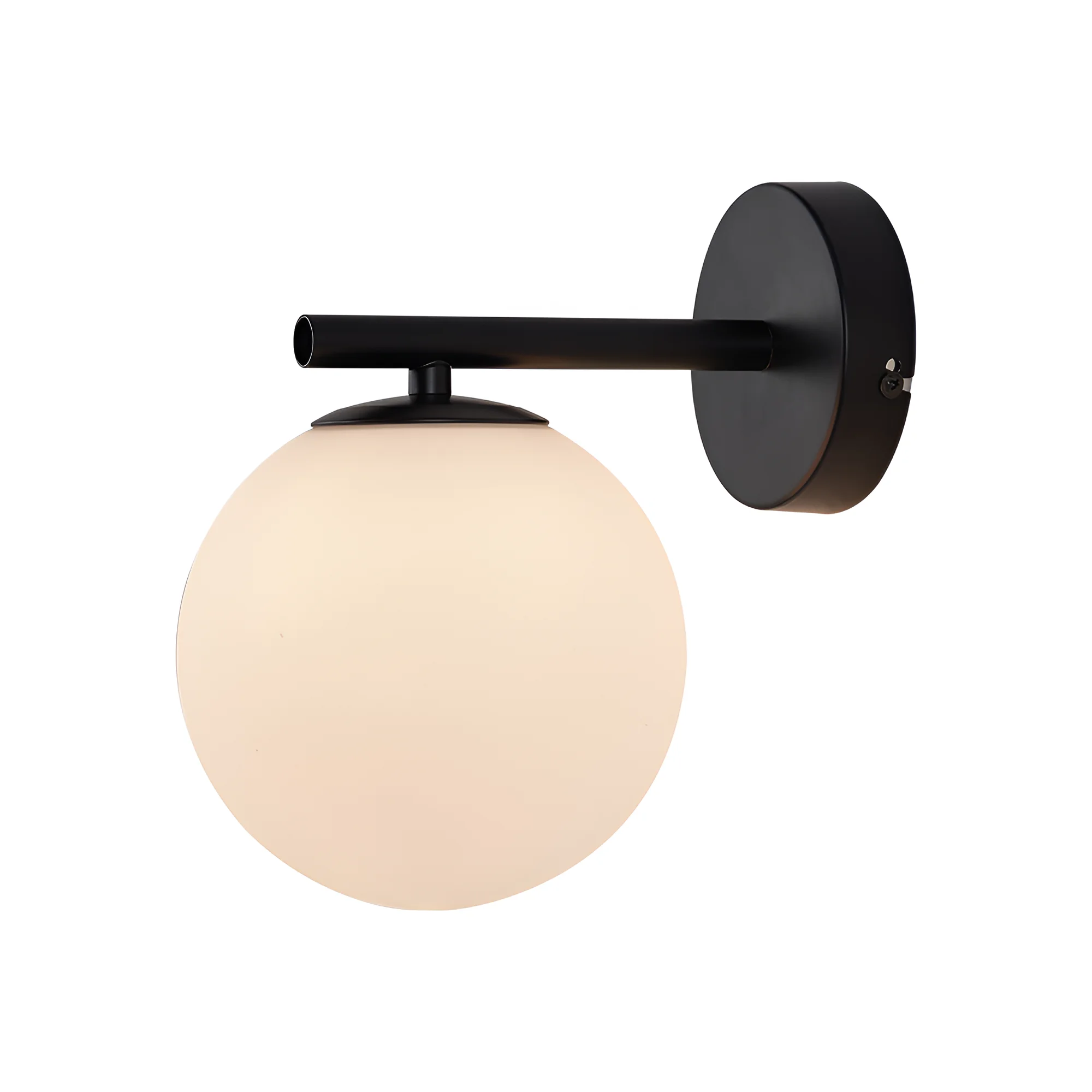 ZIDNA SVETILJKA G9 OPAL/CRNI ZIDNA SVETILJKA G9 OPAL/CRNI