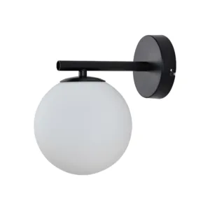 ZIDNA SVETILJKA G9 OPAL/CRNI