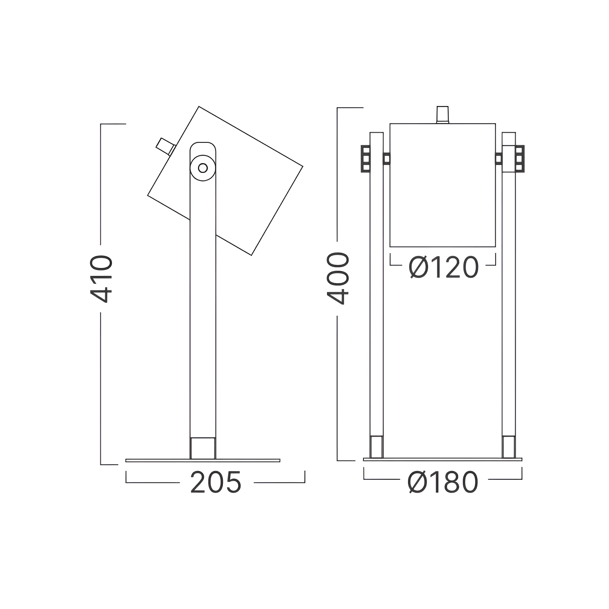 STONA LAMPA E27 DRVO STONA LAMPA E27 DRVO