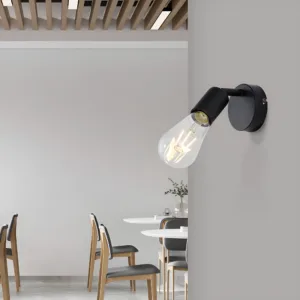PLAFONJERA E27 CRNI