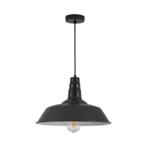 VISILICA E27 CRNI