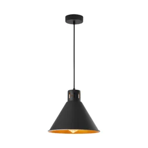 VISILICA E27 CRNI