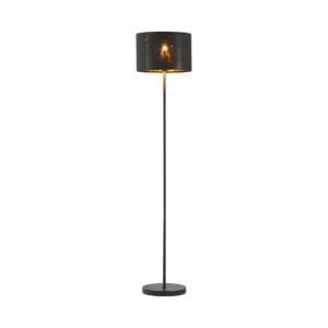 PODNA LAMPA E27 CRNI