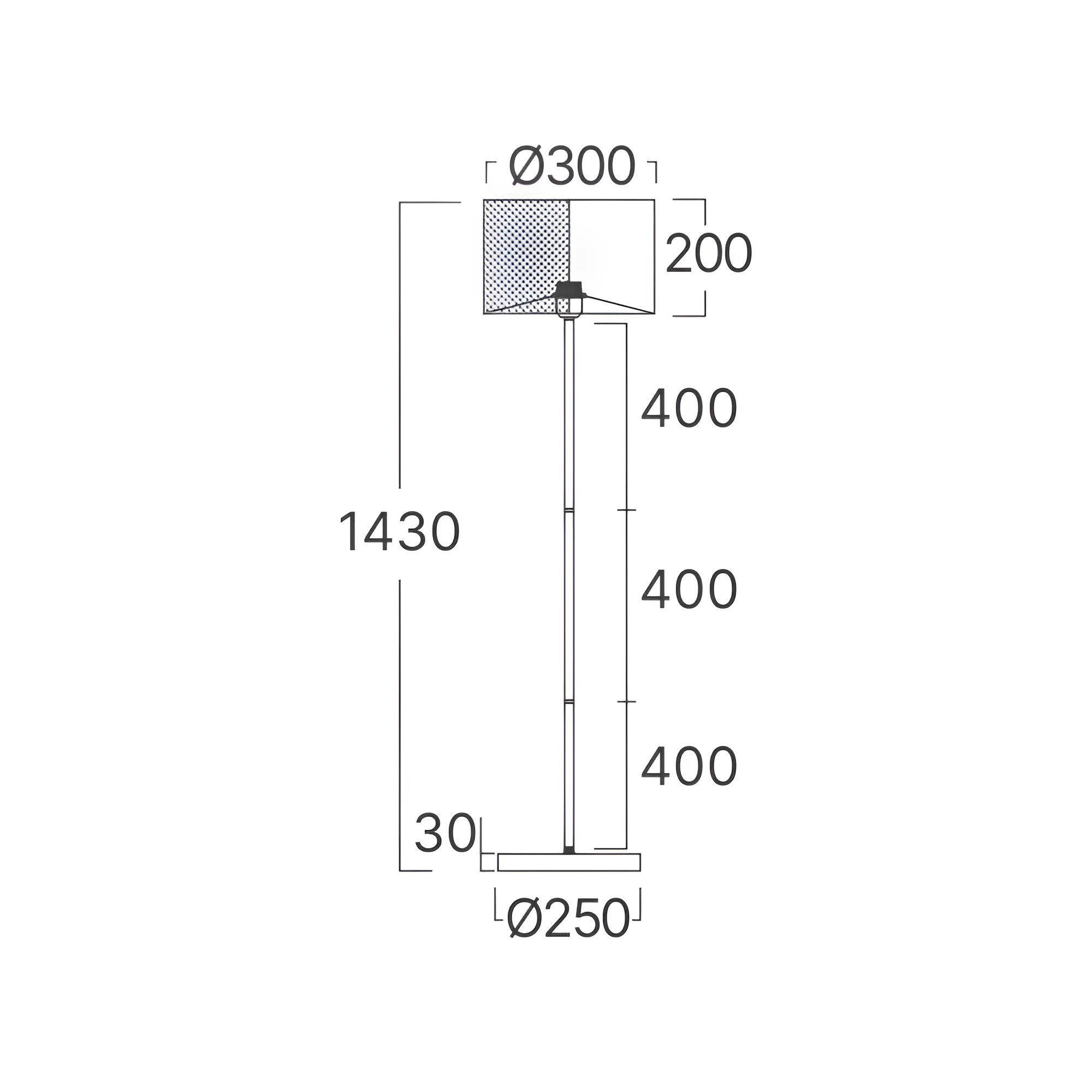 PODNA LAMPA E27 CRNI PODNA LAMPA E27 CRNI