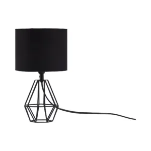 STONA LAMPA E14 CRNI