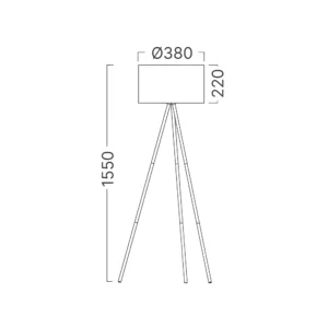 PODNA LAMPA E27 BEZ