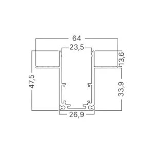 MAGNETNA SINA 2M CRNI 48VDC