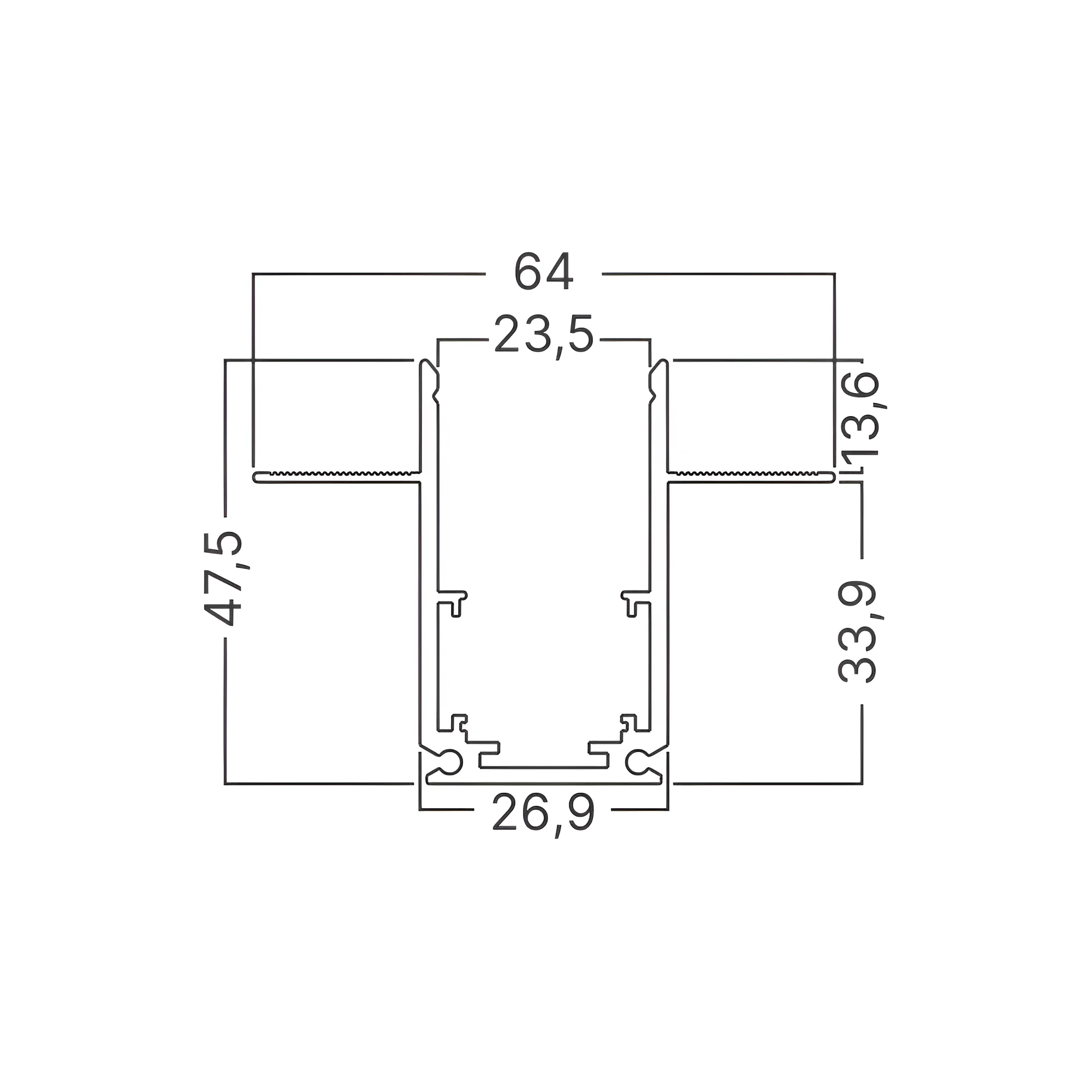 MAGNETNA SINA 2M CRNI 48VDC MAGNETNA SINA 2M CRNI 48VDC