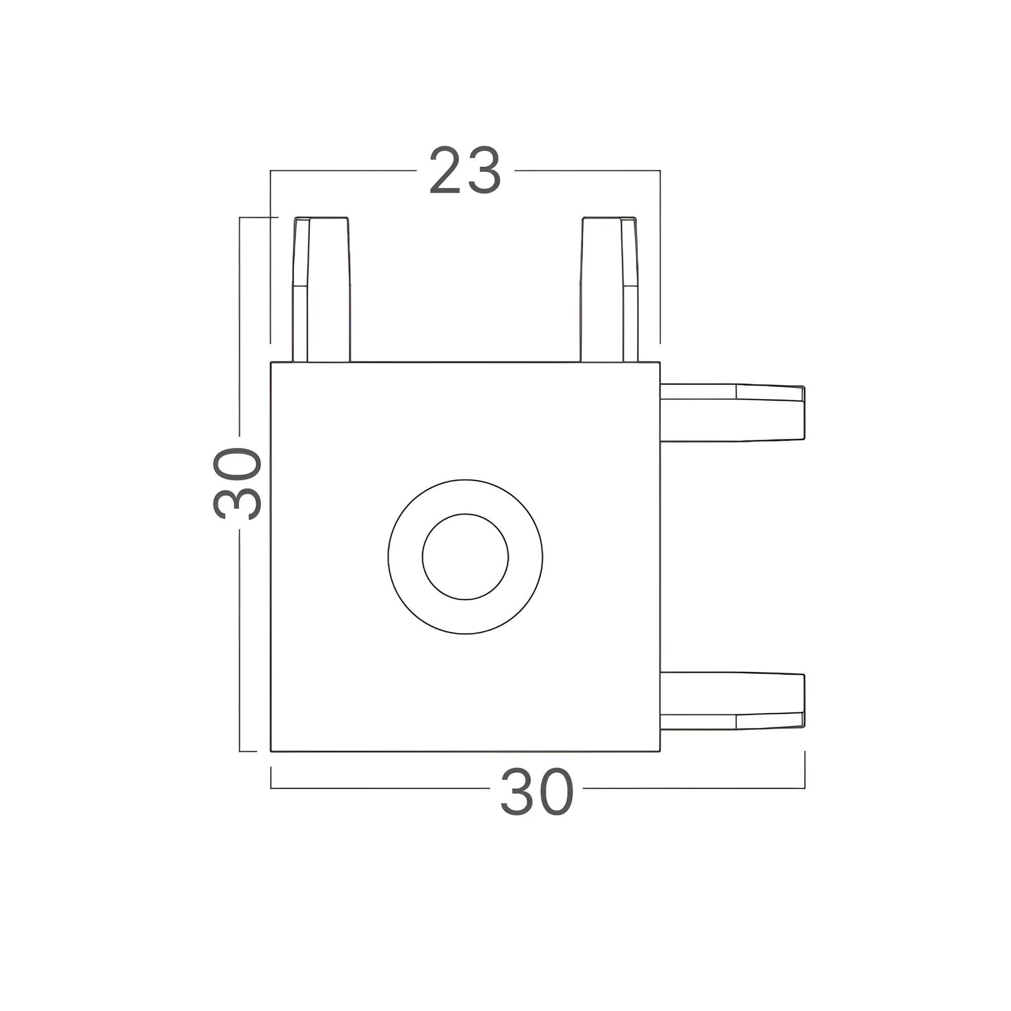 MAGNETNI L CRNI 48VDC MAGNETNI L CRNI 48VDC