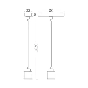 MAGNETNI VISECI DEO CRNI 48VDC