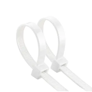 BRY-3,6x280mm-100pcs/bag-PA66-WHT-CABLE TIES