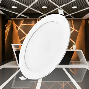 LED PANEL UGRADNI OKRUGLI 4" 6W BELI 3000K