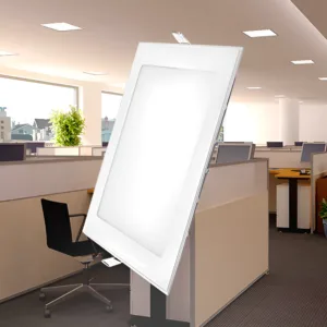 LED PANEL UGRADNI KVADRATNI 8" 18W BELI 4000K