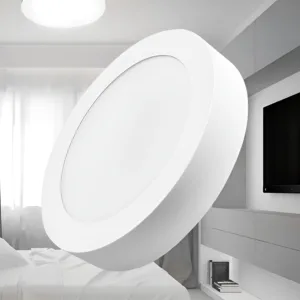LED PANEL NADGRADNI OKRUGLI 12W BELI 4000K